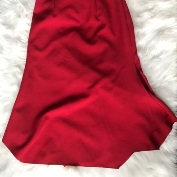 Chelsea28 Red Midi Dress - Picture 5 of 6